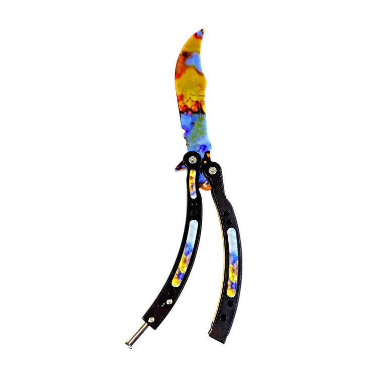 NÓŻ MOTYLKOWY CASE HARDENT TRENINGOWY CSGOCS2 IRL .webp