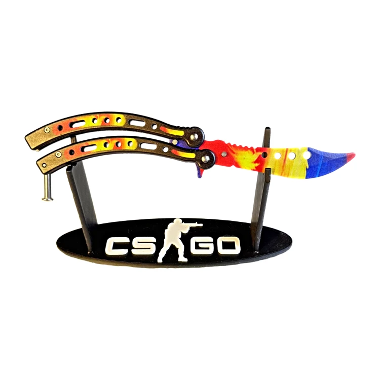 NÓŻ MOTYLKOWY MARBLE FADE TRENINGOWY CSGO.webp