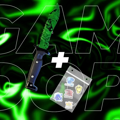 NÓŻ BOWIE GAMMA DOPPLER OSTRY CSGO.webp