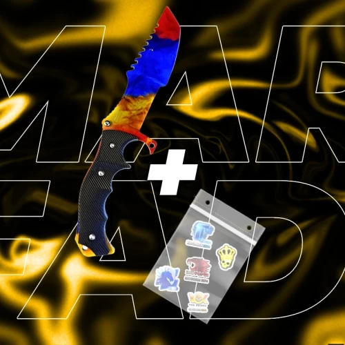NÓŻ HUNTSMAN MARBLE FADE OSTRY CSGO.webp