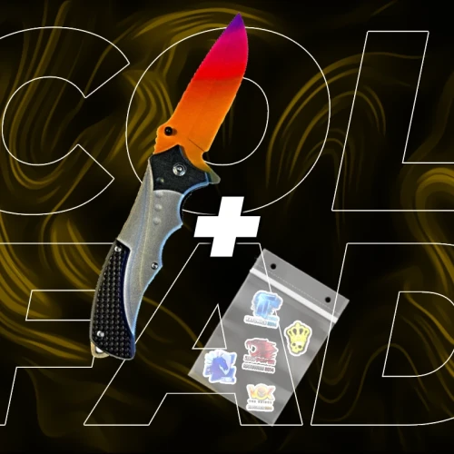 NÓŻ NOMAD FADE TRENINGOWY CSGOCS2 IRL  .webp