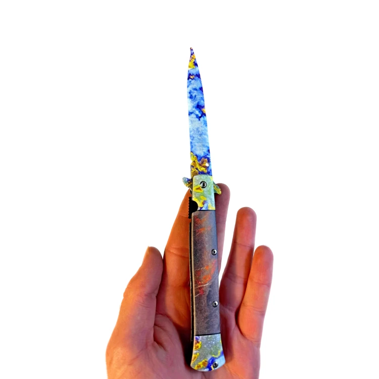NÓŻ STILETTO CASE HARDENDED TRENINGOWY CSGOCS2 IRL  .webp