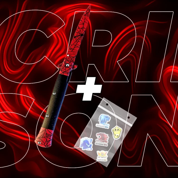 NÓŻ STILETTO CRIMSON WEB TRENINGOWY CSGO.webp