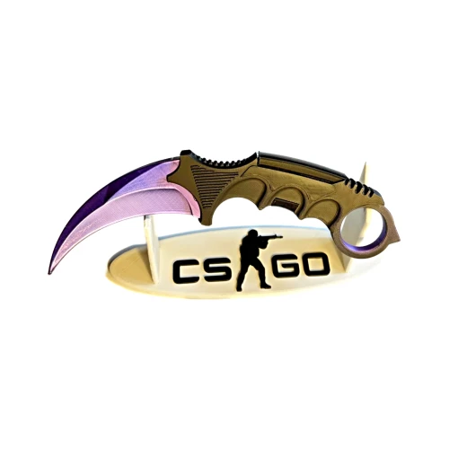 KARAMBIT BLACK PEARL 2 BEZPIECZNY CSGOCS2 DRUK 3D   .webp
