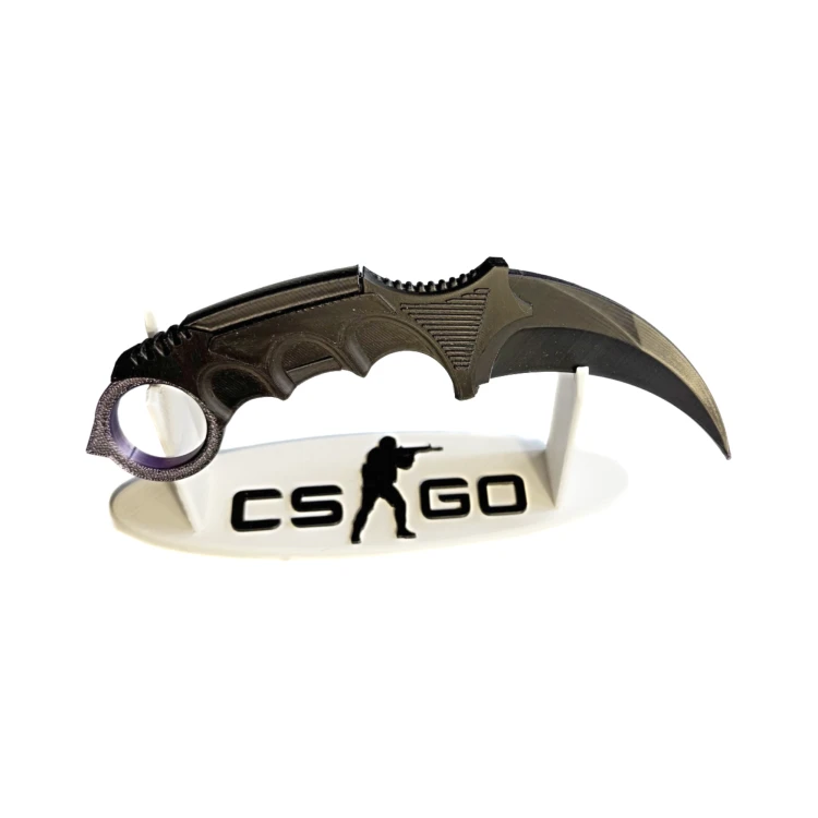 KARAMBIT BLACK PEARL 2 BEZPIECZNY CSGOCS2 DRUK 3D   .webp