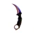 KARAMBIT BLACK PEARL 2 BEZPIECZNY CSGOCS2 DRUK 3D   .webp