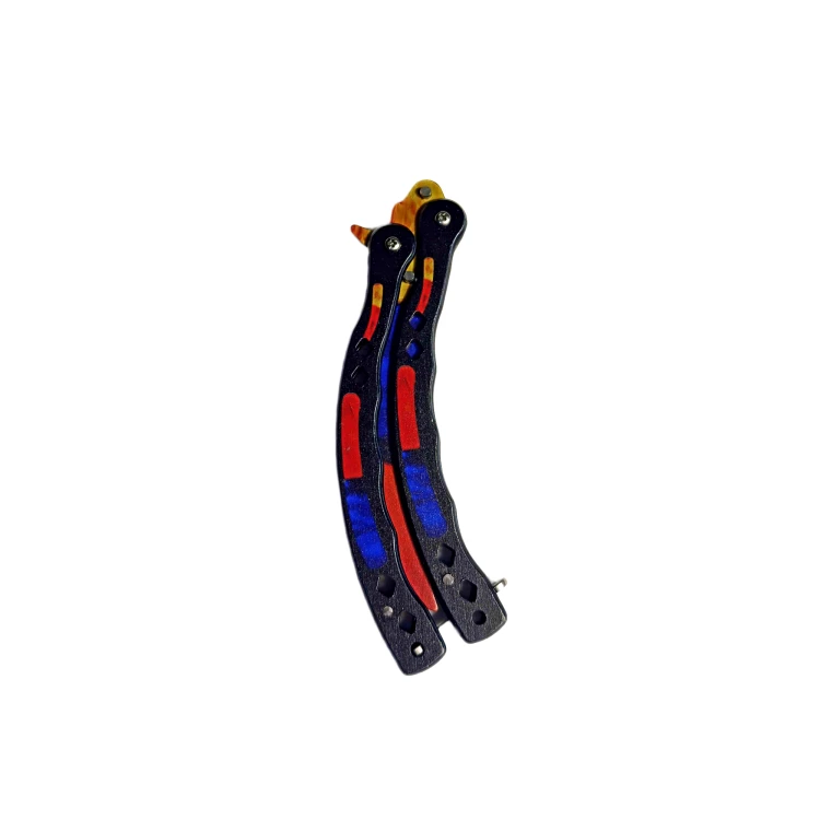 NÓŻ MOTYLKOWY MARBLE FADE TRENINGOWY.webp