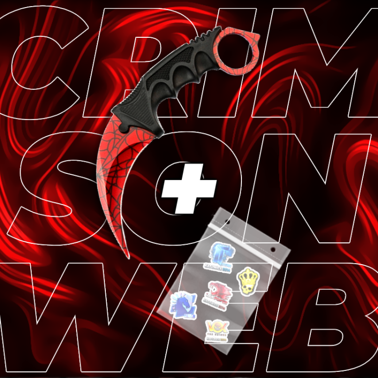 NÓŻ KARAMBIT CRIMSON WEB CS2CSGO IRL .png