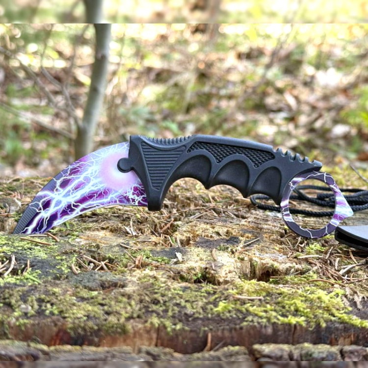 NÓŻ KARAMBIT STORM CS2CSGO IRL   .jpg
