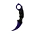 Karambit black pearl cs2.webp