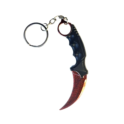 BRELOK KARAMBIT CRIMSON WEB CS2.webp