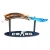 NÓŻ MOTYLKOWY TRENINGOWY BLUE ICE CSGOCS2 IRL .webp