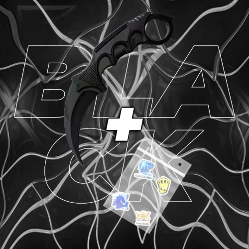 KARAMBIT BLACK CSGO.webp