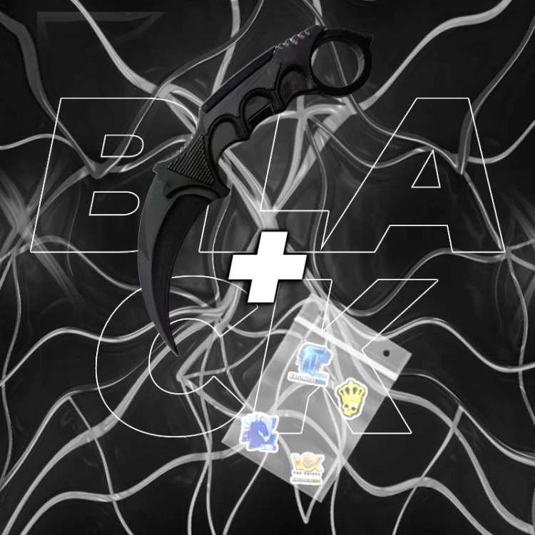 KARAMBIT BLACK CSGO.webp