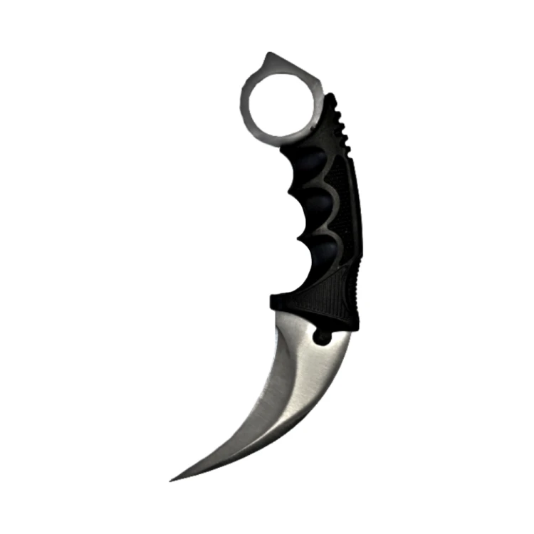 NÓŻ KARAMBIT SILVER OSTRY CS2CSGO IRL.webp