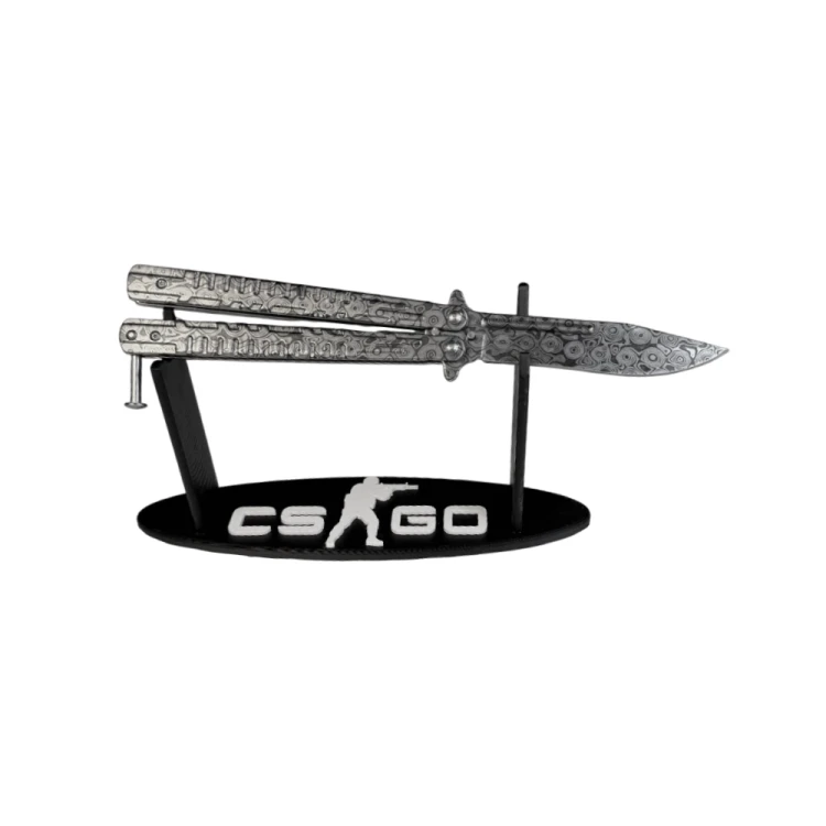 NÓŻ MOTYLKOWY SILVER OSTRY CS2CSGO IRL.webp
