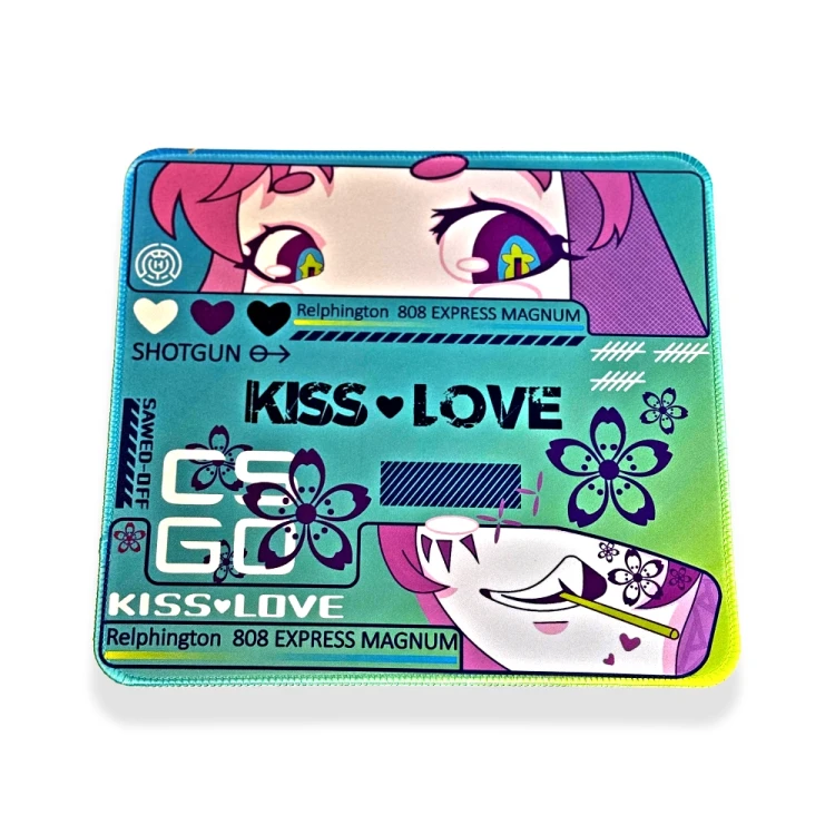Podkładka pod mysz kiss love.webp