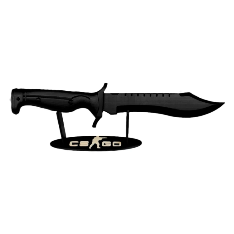 Nóż Bowie CS Różne Skórki Bezpieczny Druk 3D.webp