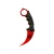 Karambit doppler ruby treningowy.webp