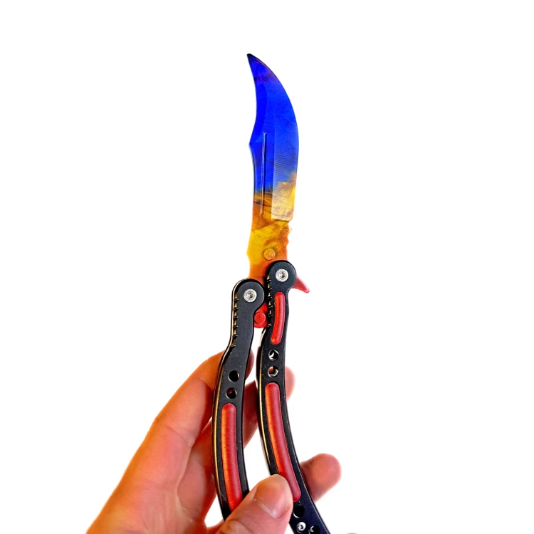 NÓŻ MOTYLKOWY MARBLE FADE TRENINGOWY CSGOCS2 IRL .webp