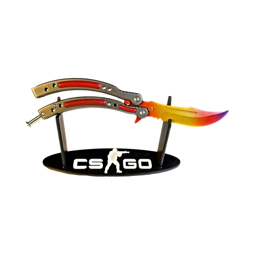 NÓŻ MOTYLKOWY MARBLE FADE TRENINGOWY CSGOCS2 IRL  .webp